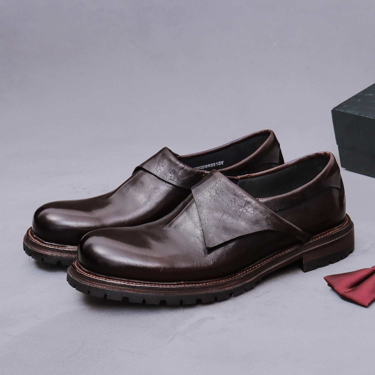 Monk Strap Shoe - Luxury Men's Genuine Leather Monk Strap