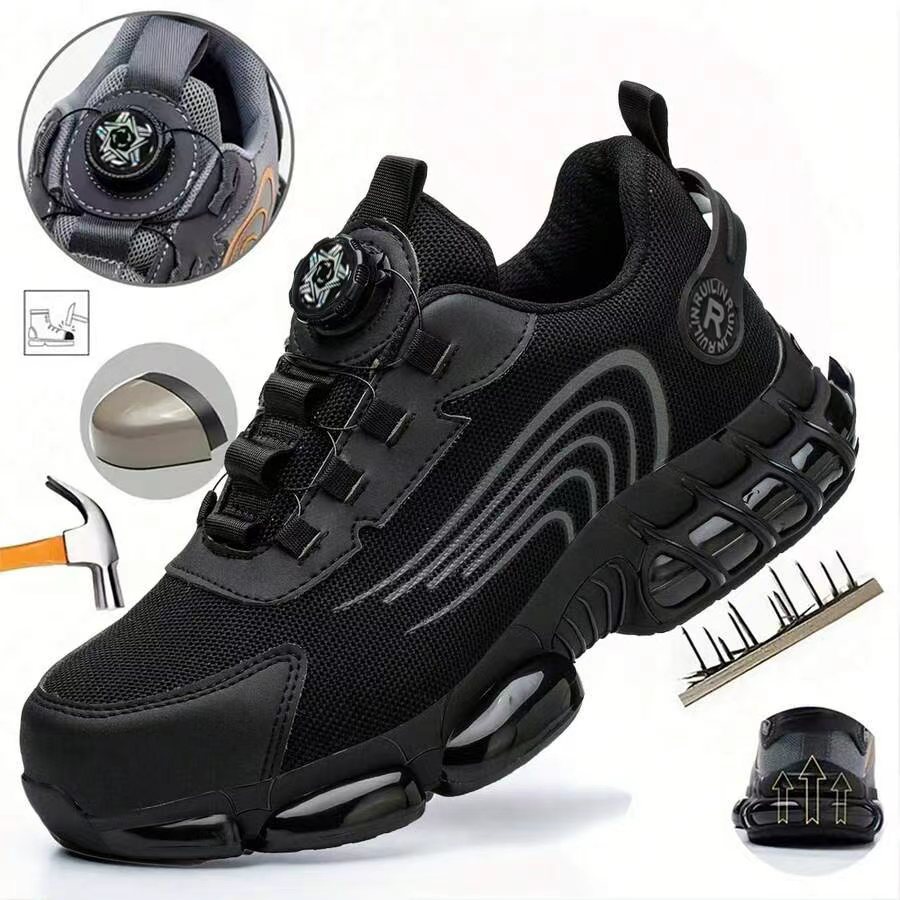 Men'S Shoes Lightweight - All Seasons Steel Toe Work Footwear