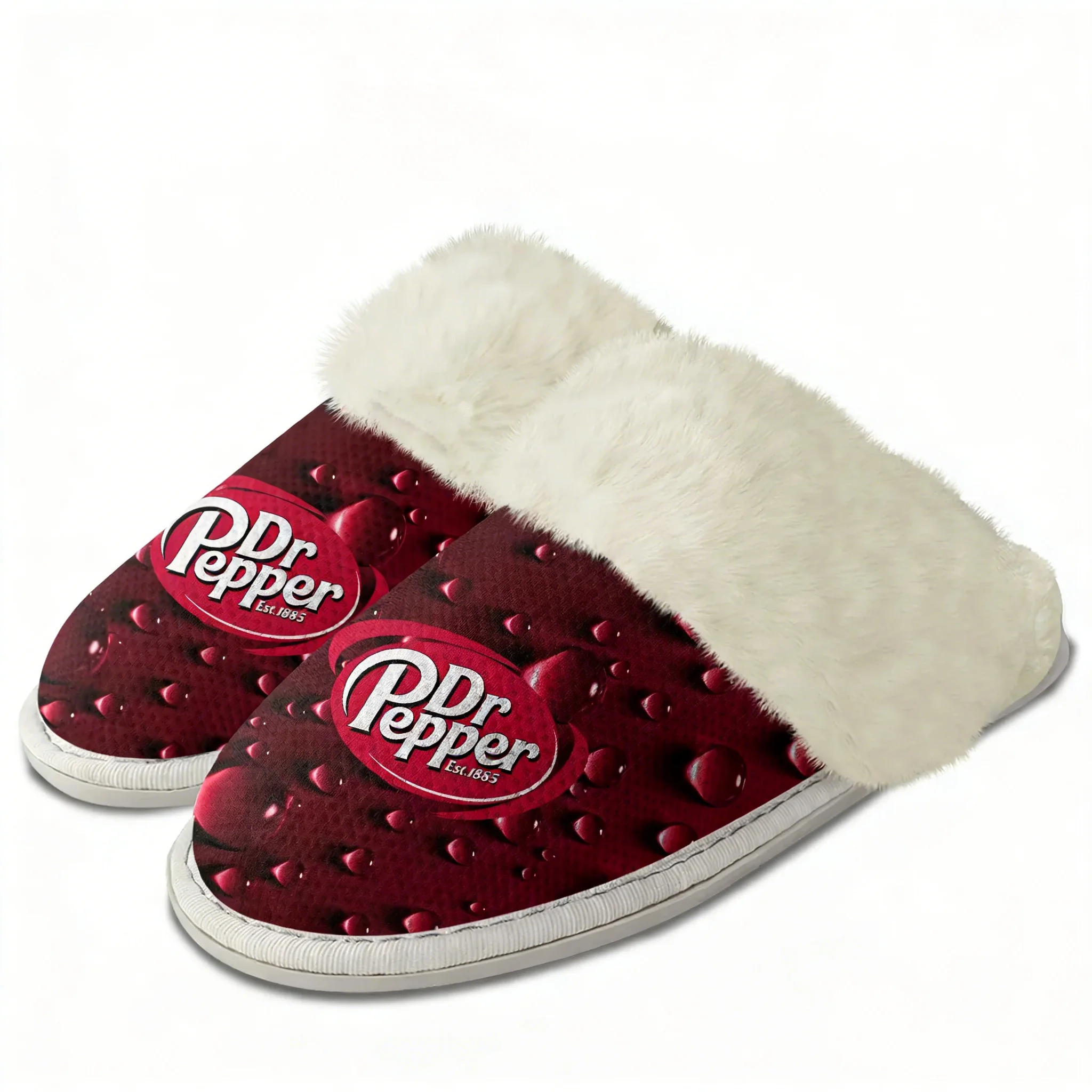 Men'S Shoes Lightweight - D-DR Slippers Keep Warm Shoes P-Pepper