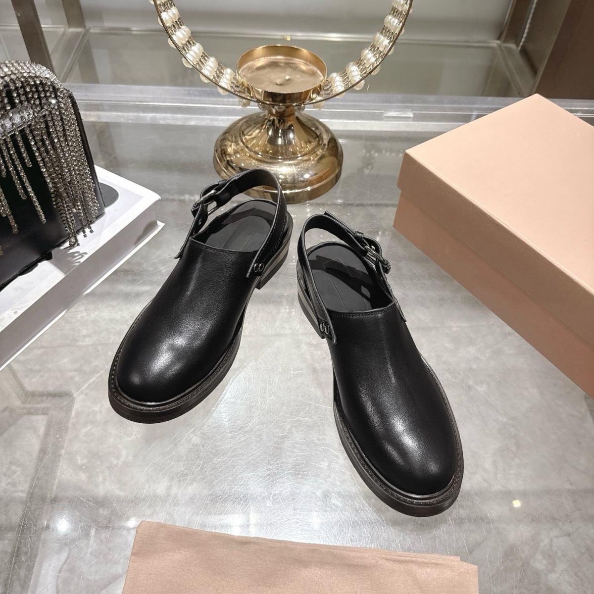 Shoes Heels Men - 2026 High Quality Round Head Riveted
