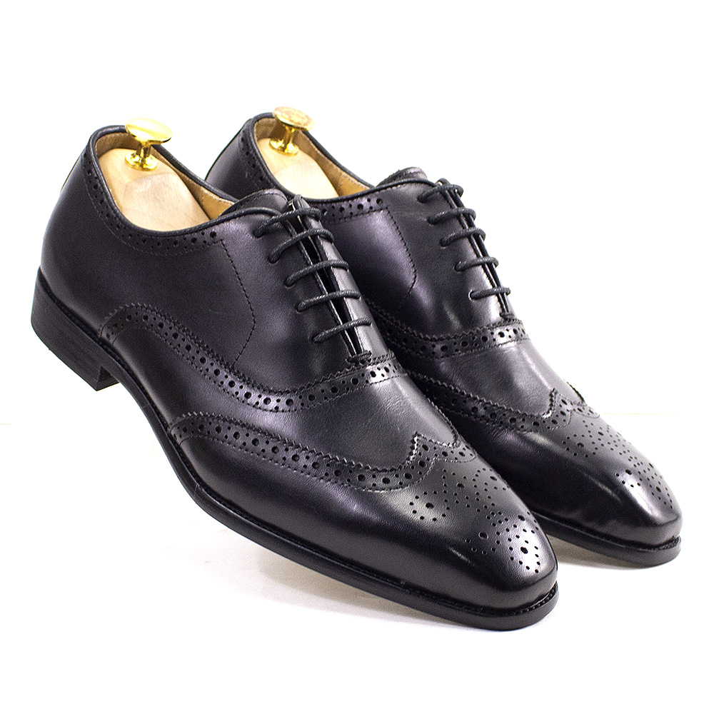 Monk Strap Shoe - Size 7-12 Handmade Men's Wingtip Oxford