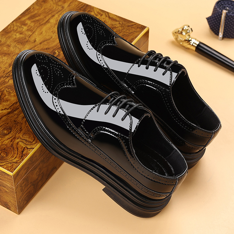 Men's Patent Leather Brogue Dr - Oxford Brogue Leather review and price