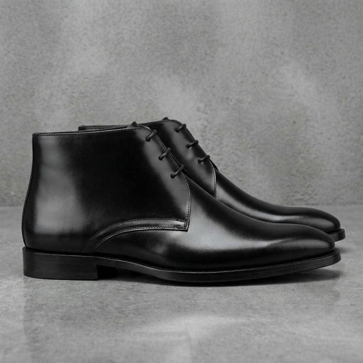 Men's Calf Leather Western Ank - Chelsea Boots Suede review and price