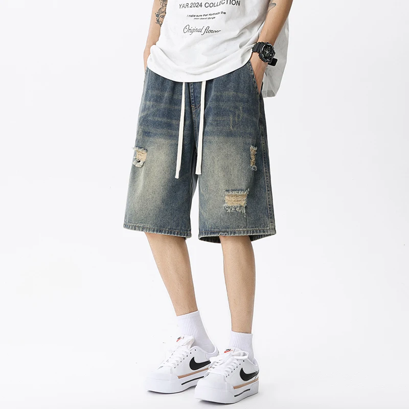 Summer Thin Denim Shorts Men's - Men'S Shoes For Jeans review and price