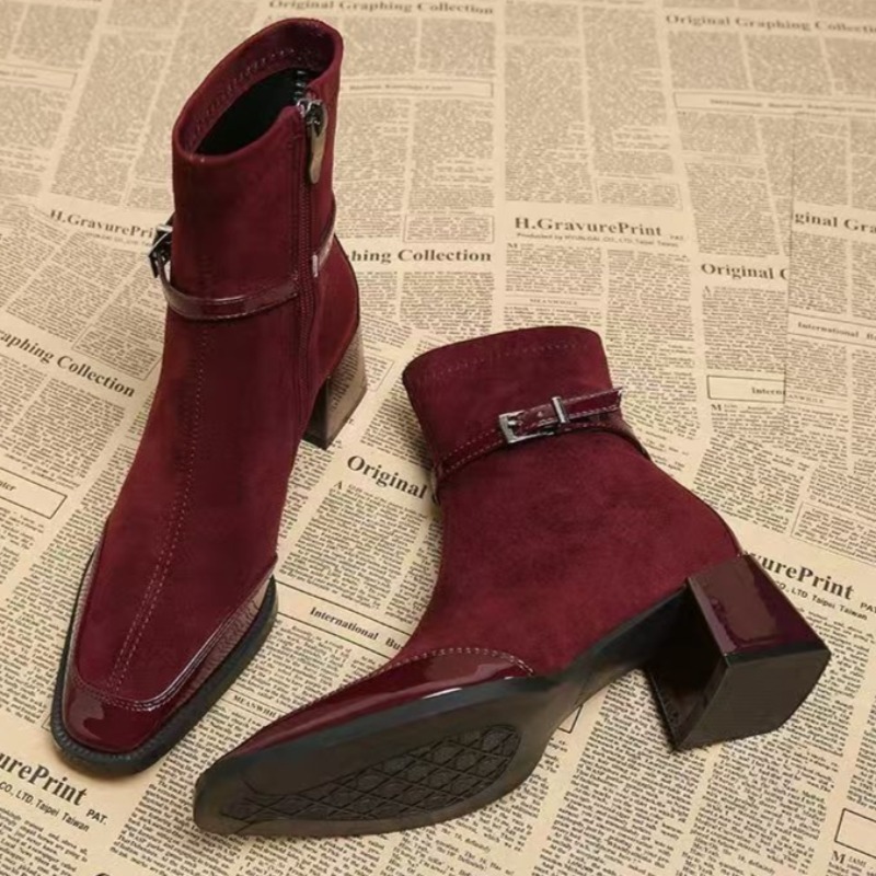 Autumn New Suede Short Boots 2 - Chelsea Boots Suede review and price