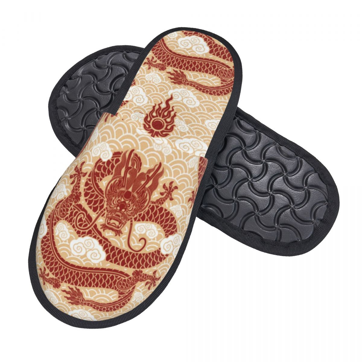 Dragon Illustration Slipper Fo - Men Shoes Illustration review and price