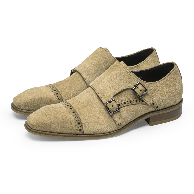 Vintage Design Men Dress Shoes - Monk Strap Shoe review and price