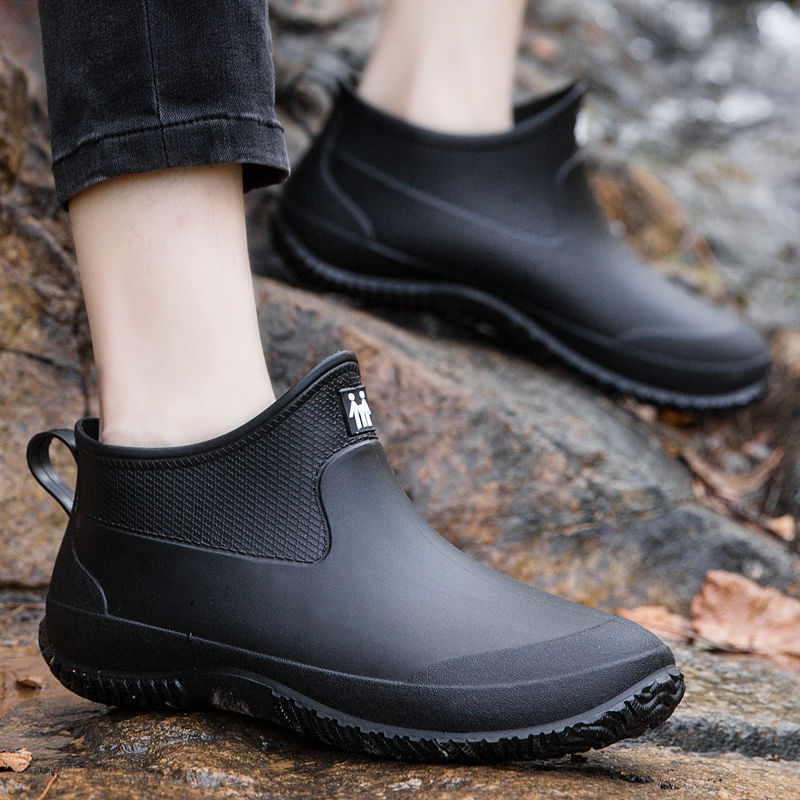 Soft Men's Rain Boots Young No - Men Shoes Offer review and price
