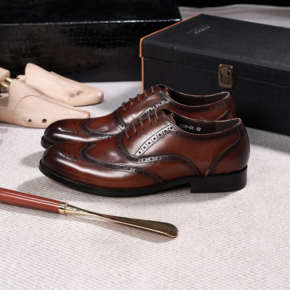 Brogue Style Men's Oxfords Gen - Monk Strap Shoe review and price