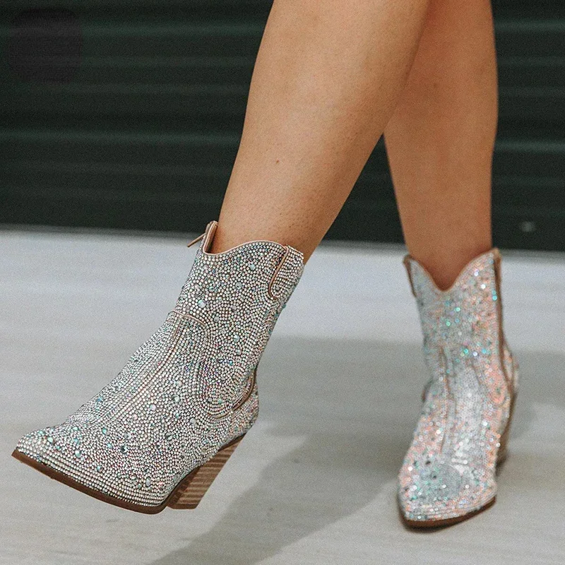 Western Cowboy Boots Fashion W - Chelsea Boots Suede review and price