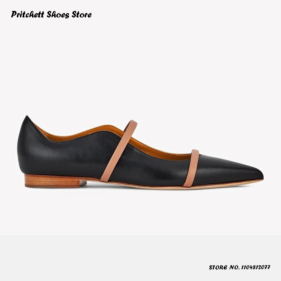 Women's Dual-straps Leather Ba - Shoes Heels Men review and price