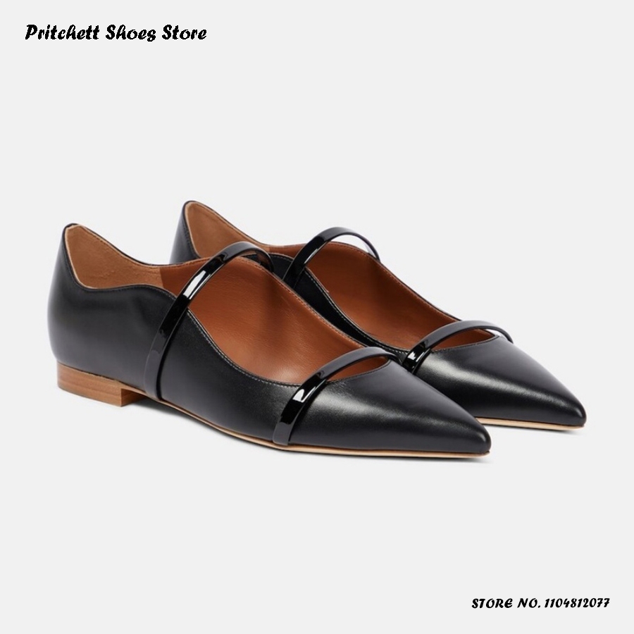 Women's Dual-straps Leather Ba - Shoes Heels Men review and price