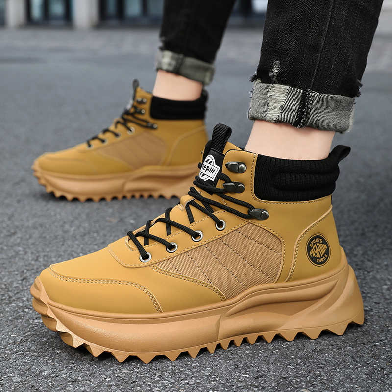 Winter Thick Heeled Loafers Sh - Men Shoes Offer review and price