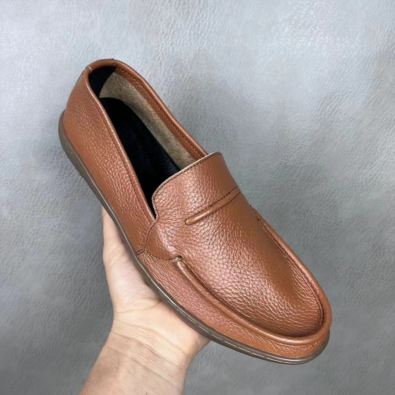 Low-Top Round Toe Men's Leathe - Men Shoes Offer review and price