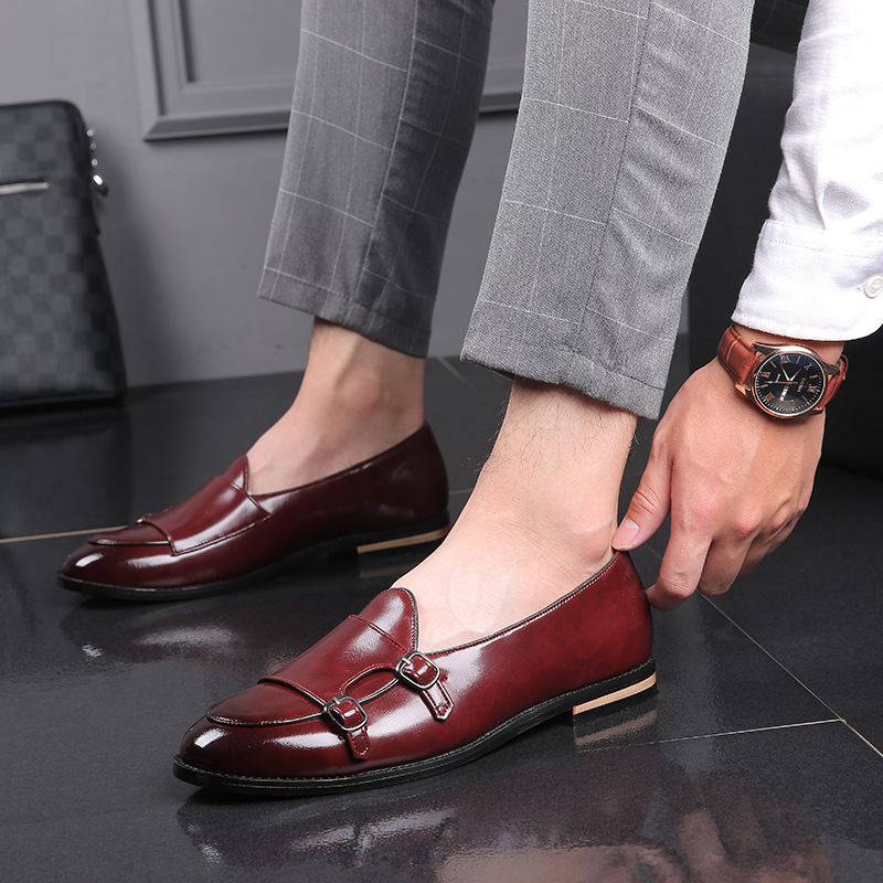Fashion Men Loafer New Handmad - Monk Strap Shoe review and price