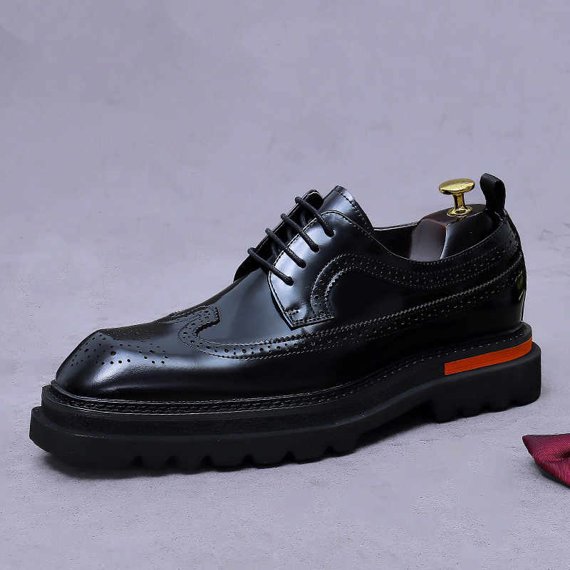 Men's Brogue Platform Oxford S - Oxford Brogue Leather review and price