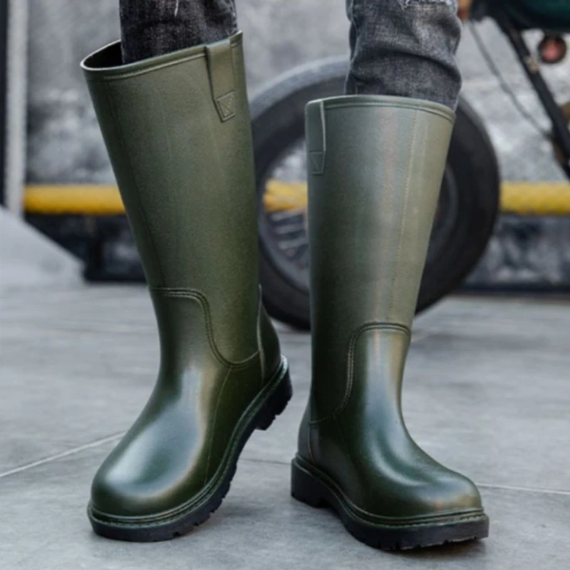 Rain Boots for Men Gum Fishing - Men Shoes Offer review and price