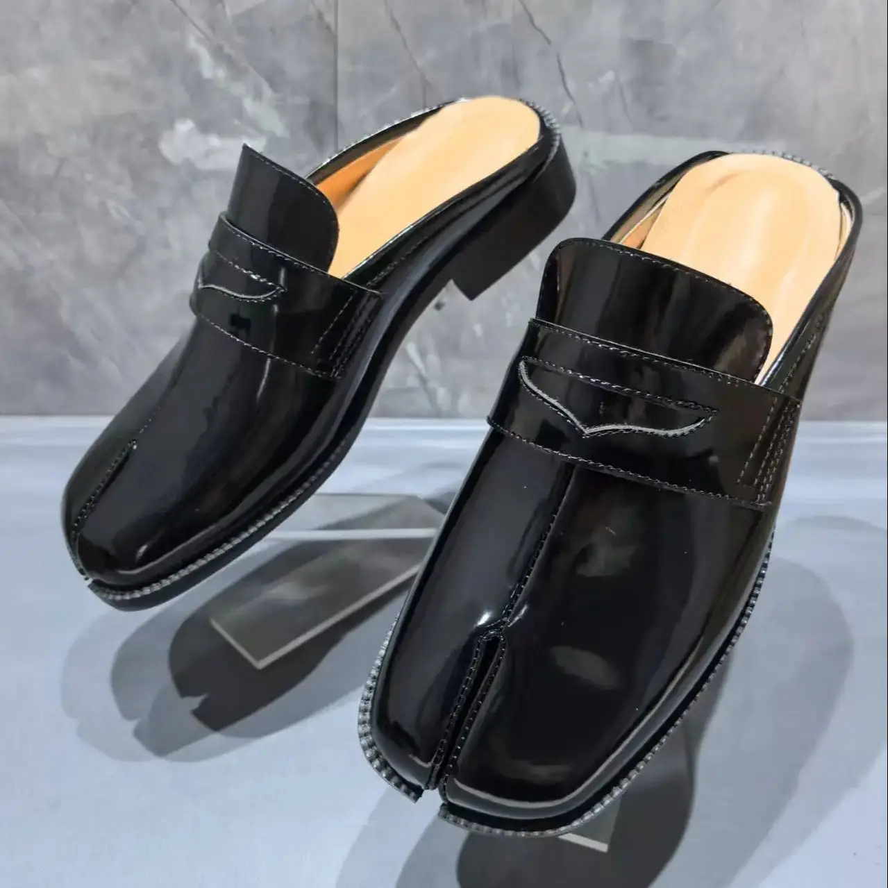 Split Toe Tabi Men's Slippers  - Shoes Heels Men review and price