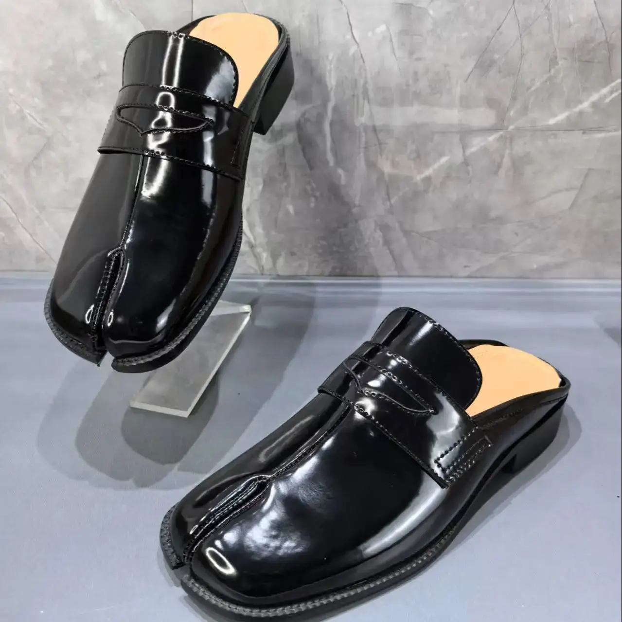 Split Toe Tabi Men's Slippers  - Shoes Heels Men review and price