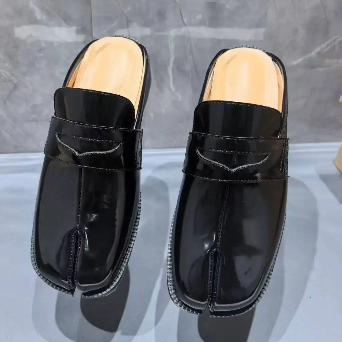 Split Toe Tabi Men's Slippers  - Shoes Heels Men review and price