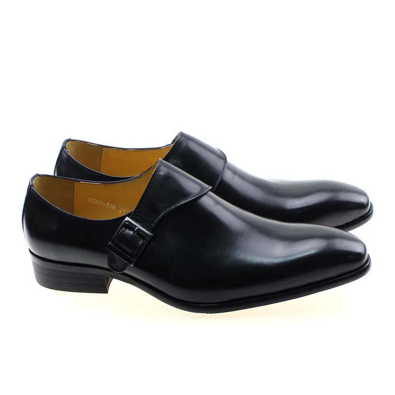 Men's Genuine Leather Monk Str - Monk Strap Shoe review and price