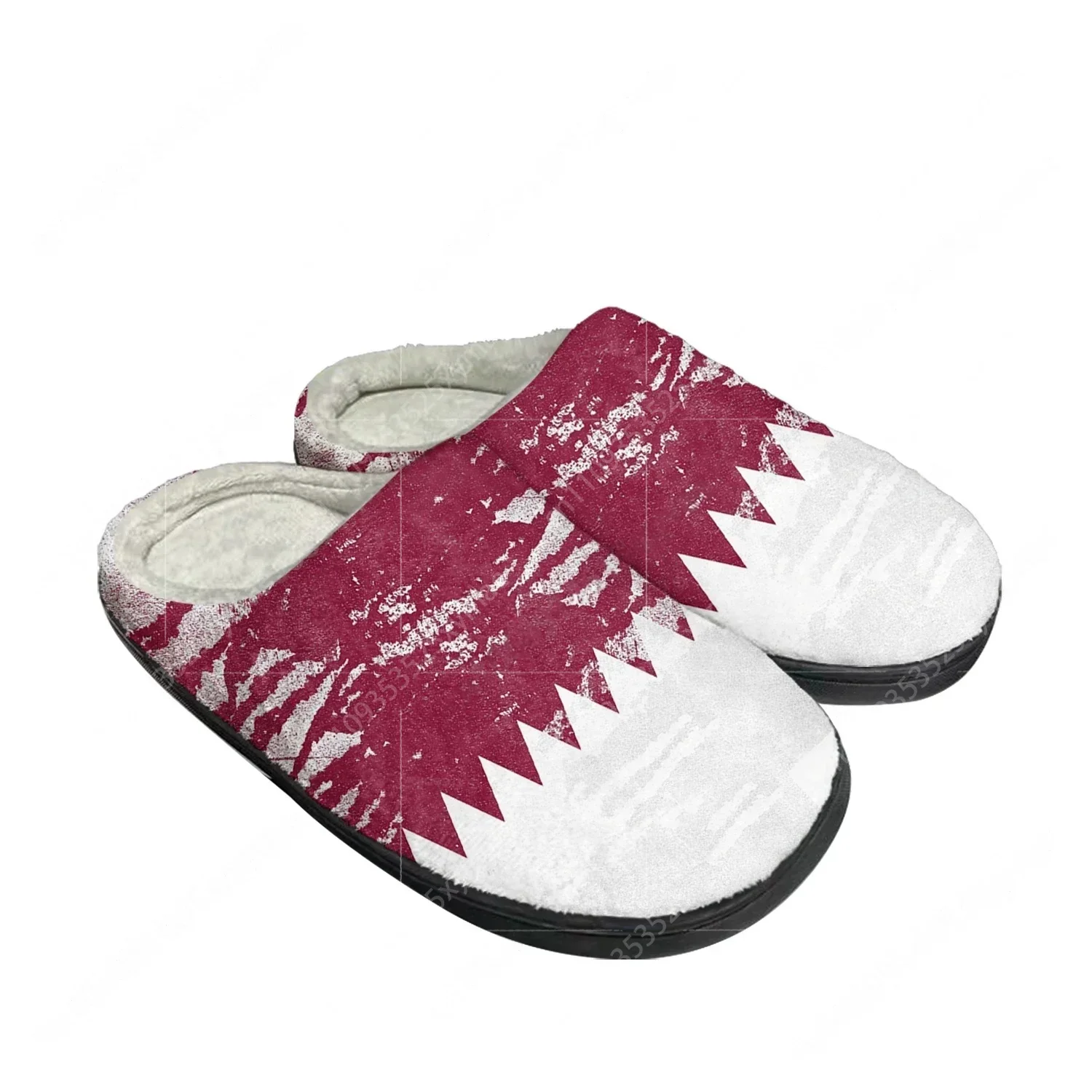 Qatar Flag Home Cotton Custom  - Men Shoes Qatar review and price
