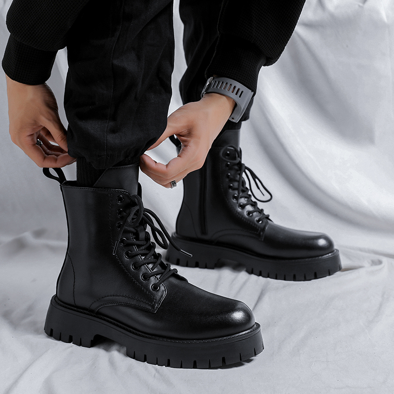 Men Luxury Fashion Genuine Lea - Chelsea Boots Suede review and price