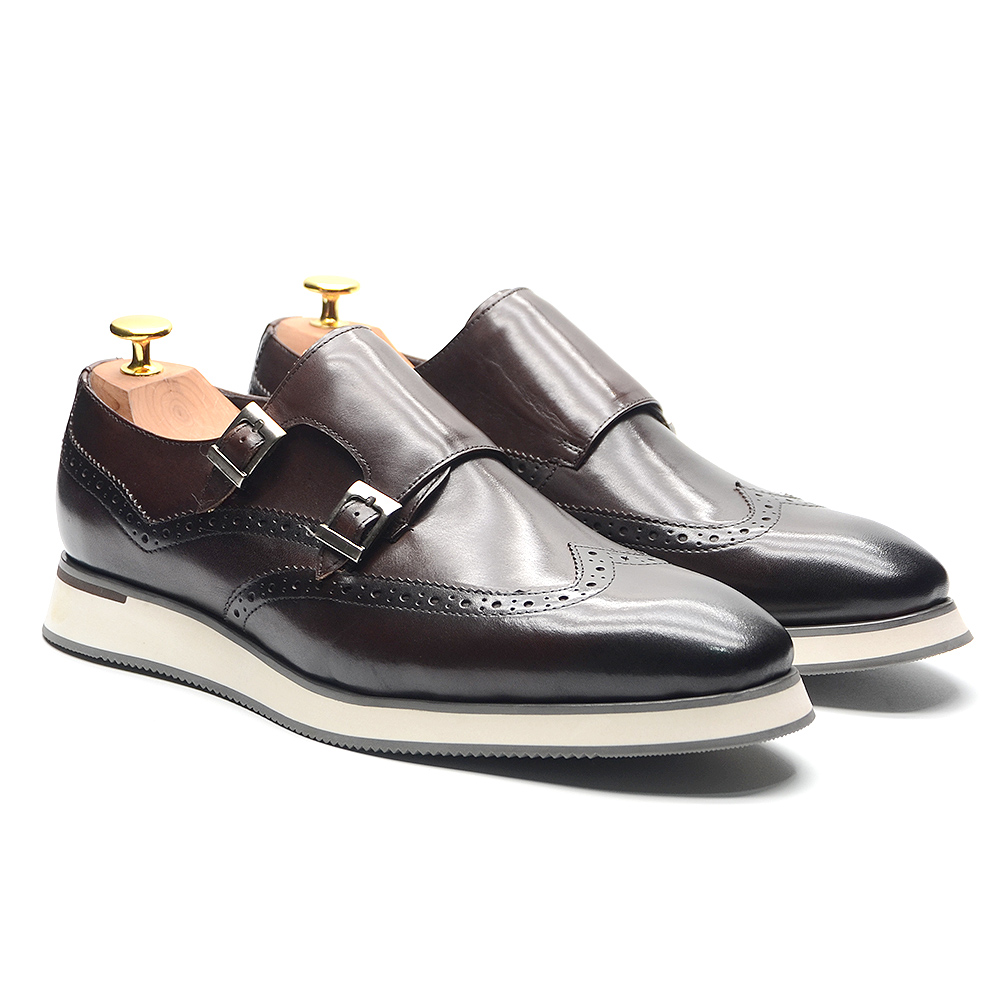 European Luxury Mens Sneakers  - Monk Strap Shoe review and price