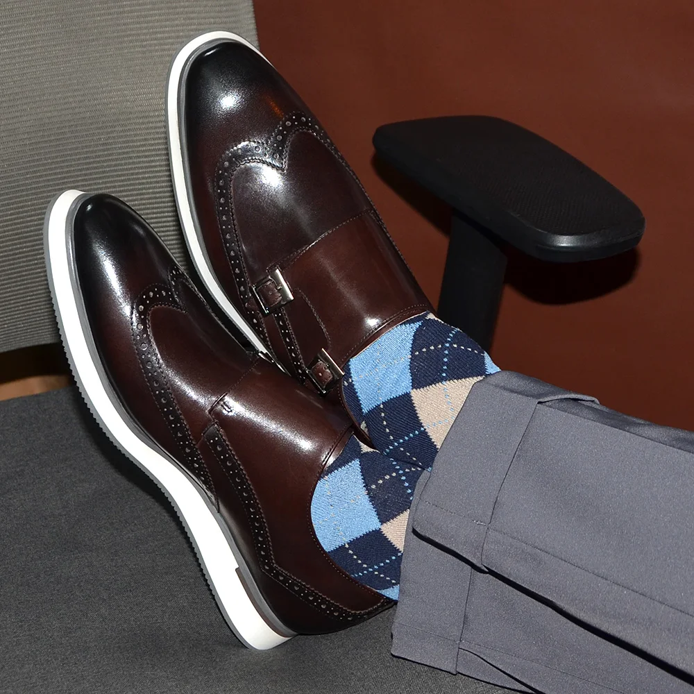 European Luxury Mens Sneakers  - Monk Strap Shoe review and price