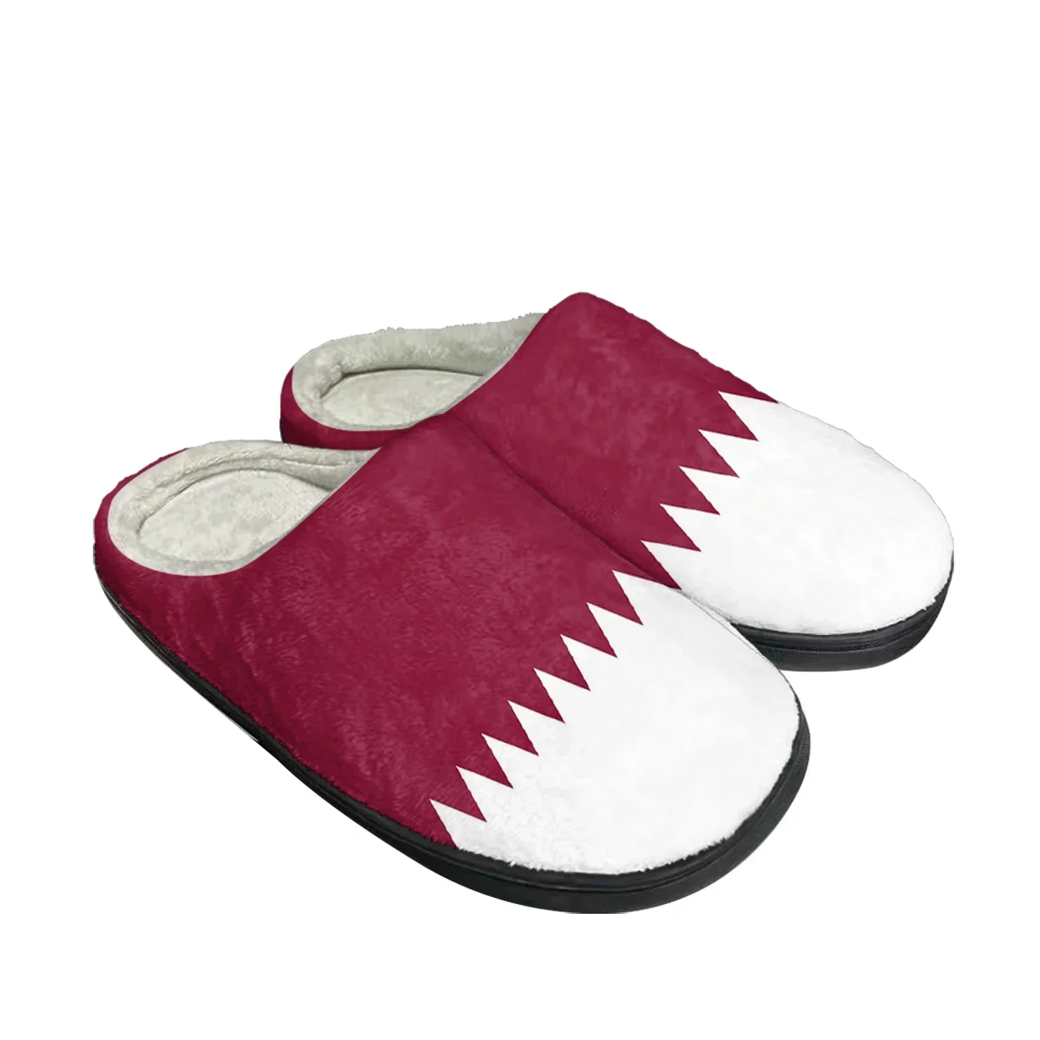 Qatar Flag Home Cotton Custom  - Men Shoes Qatar review and price
