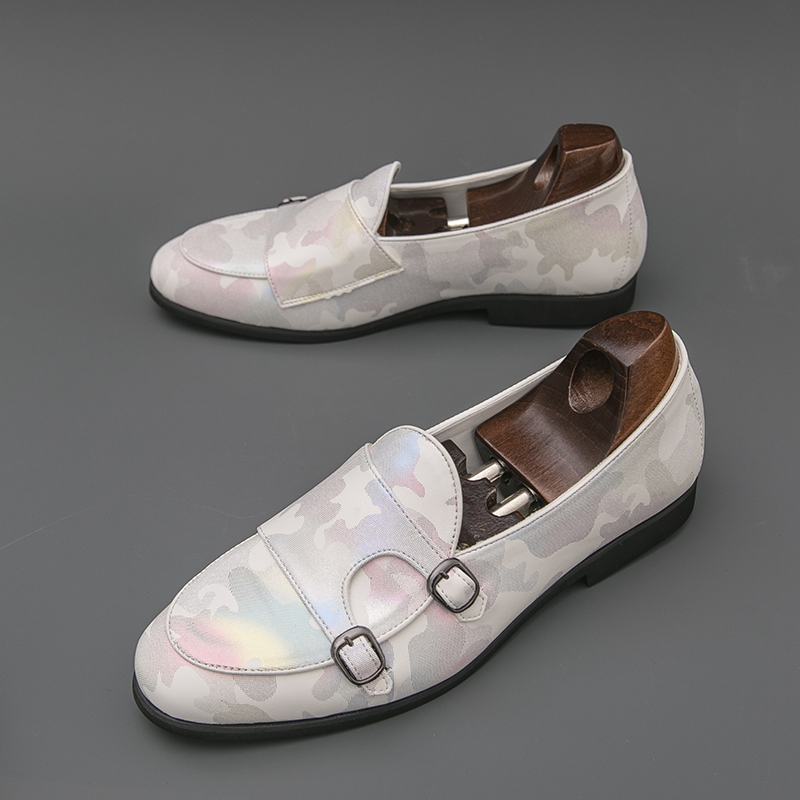 Breathable Mens Loafers Colorf - Monk Strap Shoe review and price