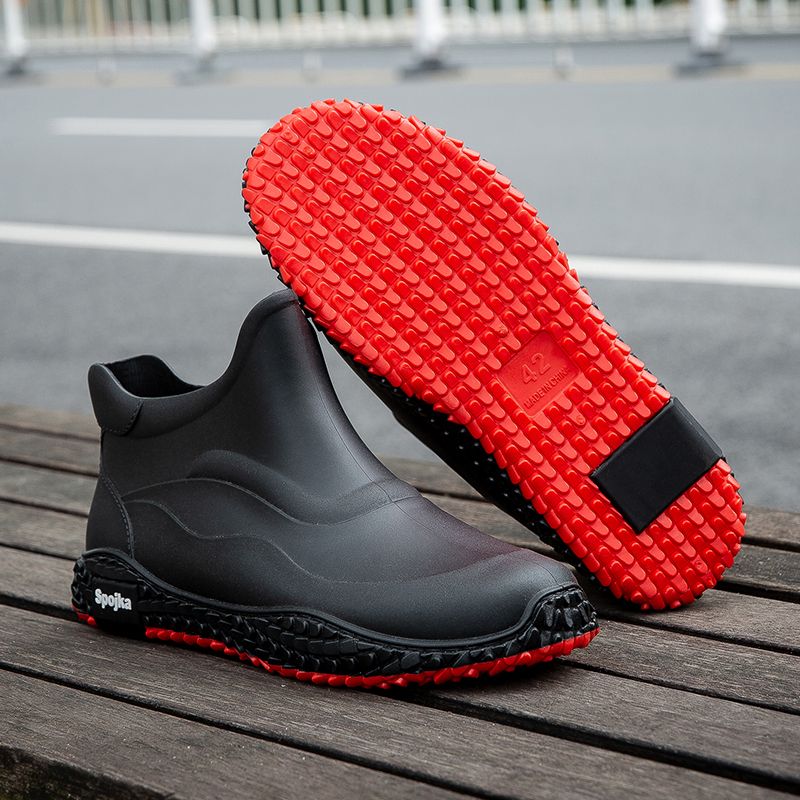 Office Korean Style Short Rain - Men Shoes Offer review and price