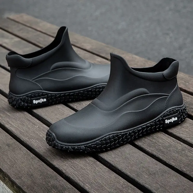 Office Korean Style Short Rain - Men Shoes Offer review and price
