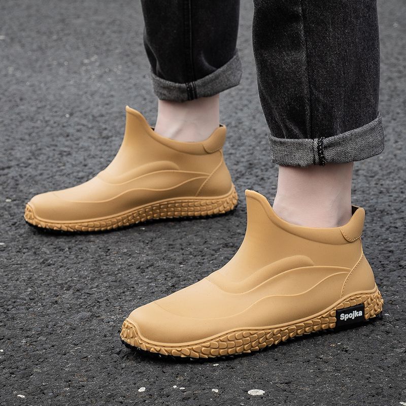 Office Korean Style Short Rain - Men Shoes Offer review and price