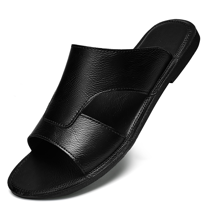 Men Black Brown Flat Heel PU O - Shoes Heels Men review and price