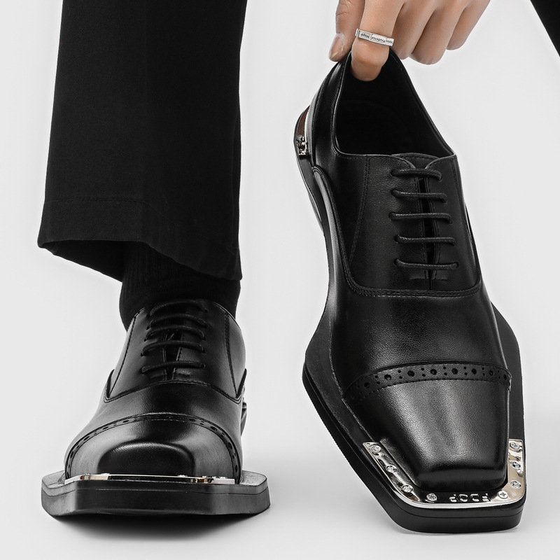 mens fashion hip hop rock carv - Oxford Brogue Leather review and price