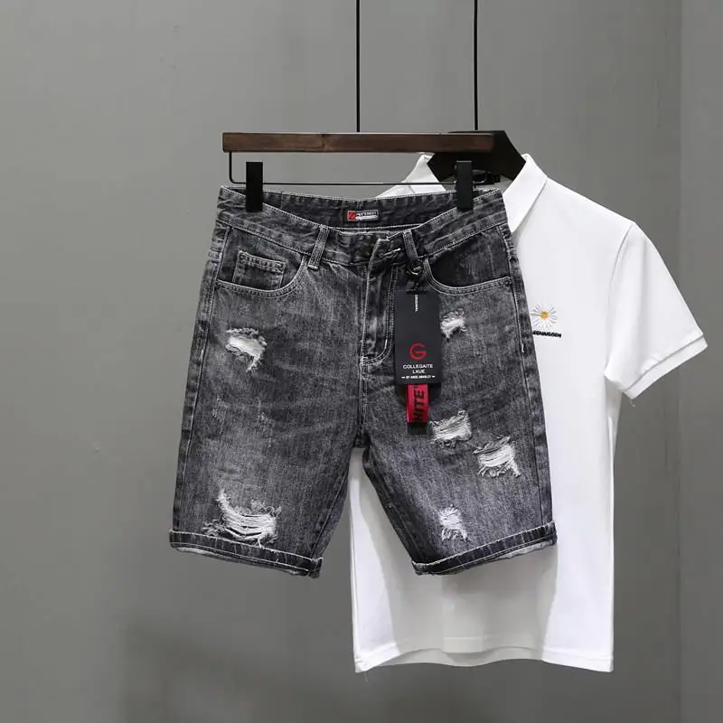 Men's Short Jeans Pants Black  - Men'S Shoes For Jeans review and price