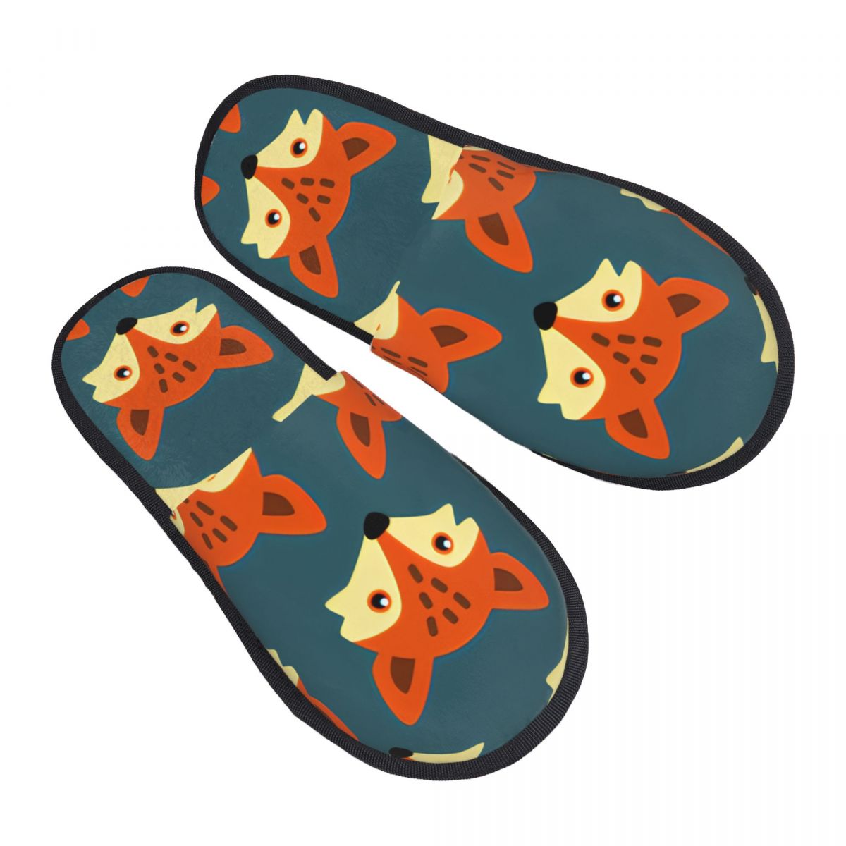 Plush Indoor Slippers Watercol - Men Shoes Illustration review and price