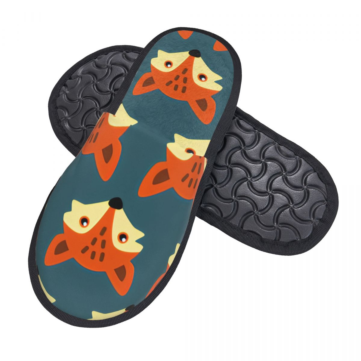 Plush Indoor Slippers Watercol - Men Shoes Illustration review and price